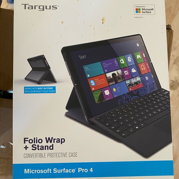 Targus folio case for Microsoft Surface Pro 4 - Picture 1 of 14